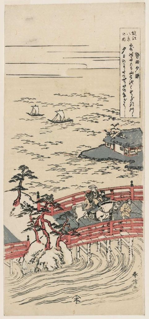 Suzuki_Harunobu_(c._1760)_Ōmi_Hakkei_no_Uchi_-_Seta_Sekishō